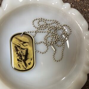 Stormtrooper Dog Tag Necklace